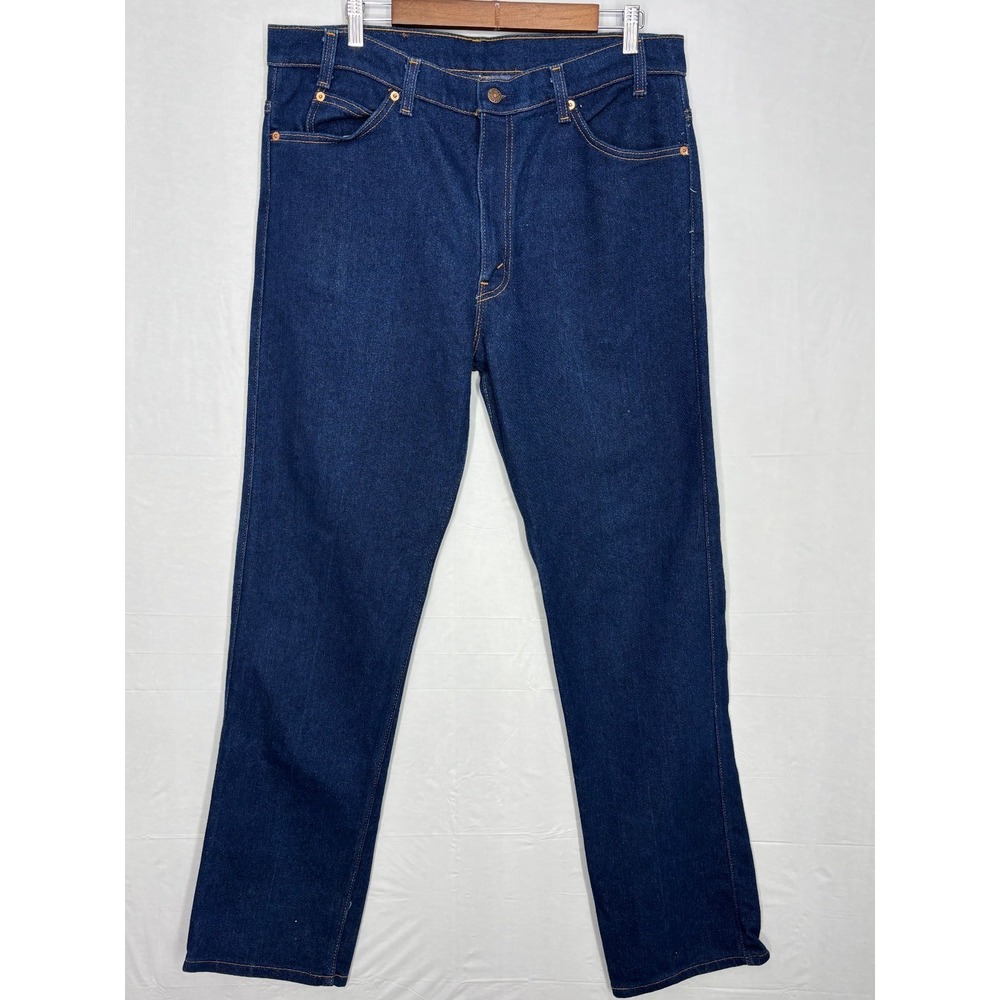 Levi's Jeans Mens Blue Denim Straight Leg USA Made Size W38xL36‎ Vintage